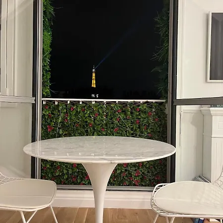 Appartamento Premium Quiet Elegant Panoramic Elevator Parigi